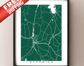 Hardwick, Vermont Kunstposter