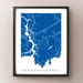 Kennebunkport, Maine Map Print - Etsy