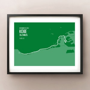 Kobe Marathon Print 2014