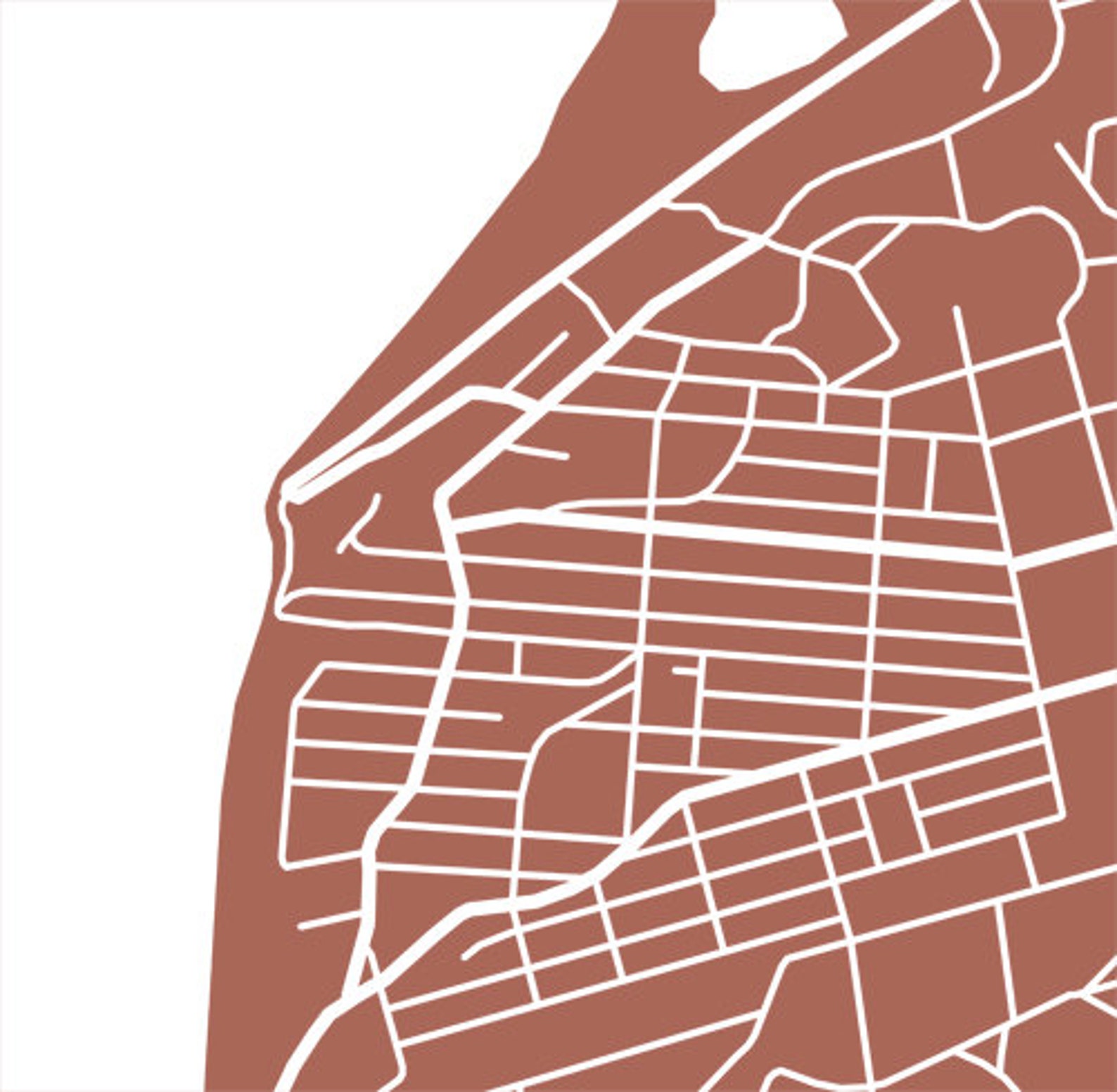 Sea Cliff Map Print Long Island New York Poster Etsy