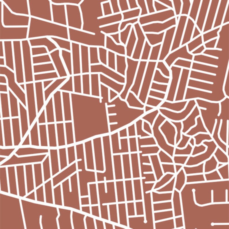 Miller Place Map Print New York Poster Etsy