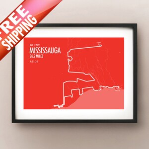 Mississauga Marathon Print 2022