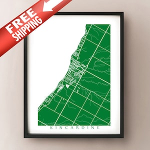 Kincardine Carte Print - Ontario Poster Art