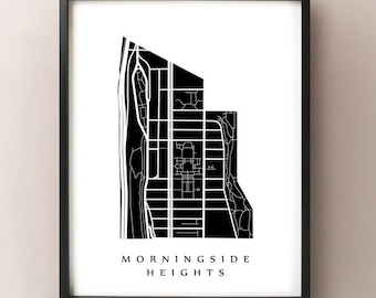 Morningside Heights, Manhattan - New York City Neighborhood Art Print