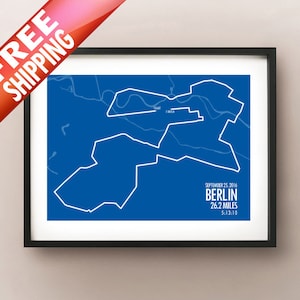 Berlin Marathon Print 2016