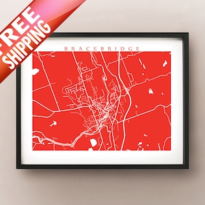 Bracebridge, ON Impression de carte