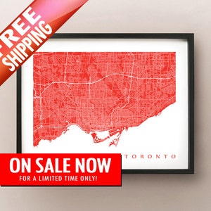 Toronto, ON Carte Print - En vente