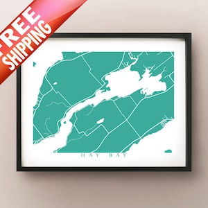 Hay Bay, Greater Napanee Carte - Ontario poster art