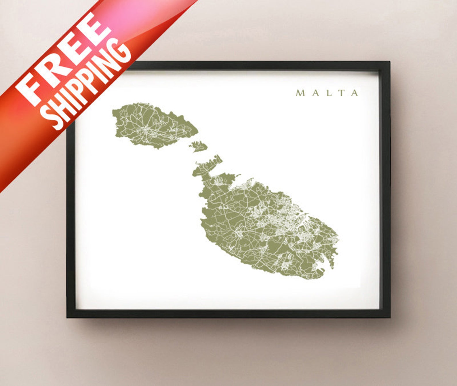 Malta Art Print Malta Poster Etsy