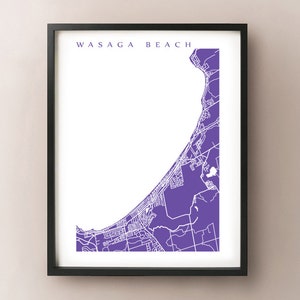 Wasaga Beach Karte drucken