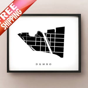 Dumbo, Brooklyn - New York City Neighborhood Art Print