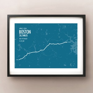 Boston Marathon Print 2014