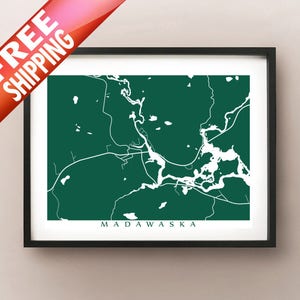Madawaska, South Algonquin, Ontario Karte drucken