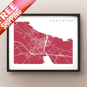 Arnprior, ON Mappa - Ontario poster art