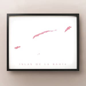 Islas de la Bahia - Honduras Carte
