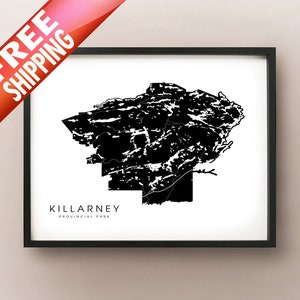 Killarney Provincial Park (Ontario) Map Print