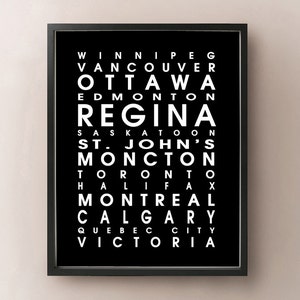 Canada Bus Roll - Cartel de Canadá