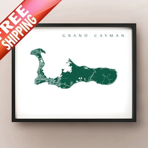Grand Cayman Map