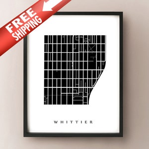 Whittier, Minneapolis Neighborhood Art Print (en)