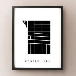 Cobble Hill, Brooklyn - New York City Neighborhood Art Print