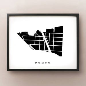 Dumbo, Brooklyn - New York City Neighborhood Art Print - Etsy