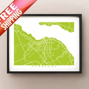 Pembroke, OP Kaart - De affichekunst van Ontario