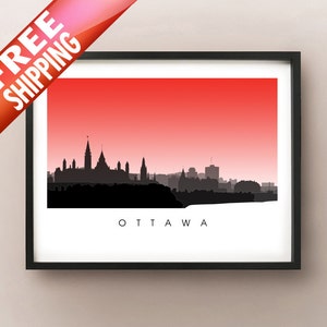 Ottawa Skyline Print image 1