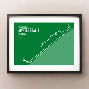 Myrtle Beach Marathon Print 2015