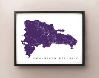 Dominican Republic Map