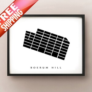Boerum Hill, Brooklyn - New York City Neighborhood Art Print