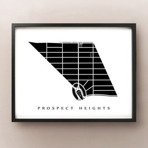 Prospect Heights, Brooklyn - New York City Neighborhood Art Print