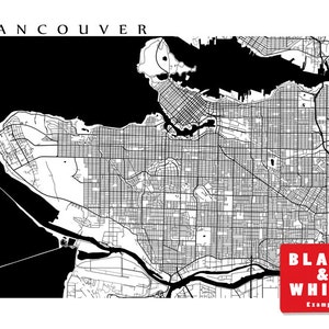 Vancouver Map Print image 4