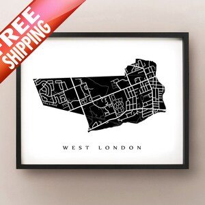 West London - London, ON Carte du quartier