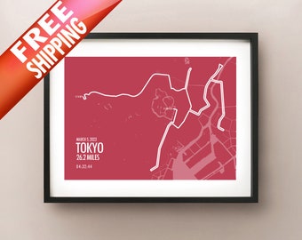 Tokyo Marathon Print 2023