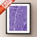 Logan Square Map Chicago Neighbourhood Art Print - Etsy
