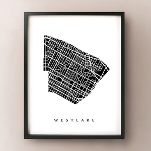 Westlake, Los Angeles Neighborhood Art Print