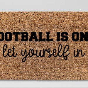 Football is On Funny Doormat