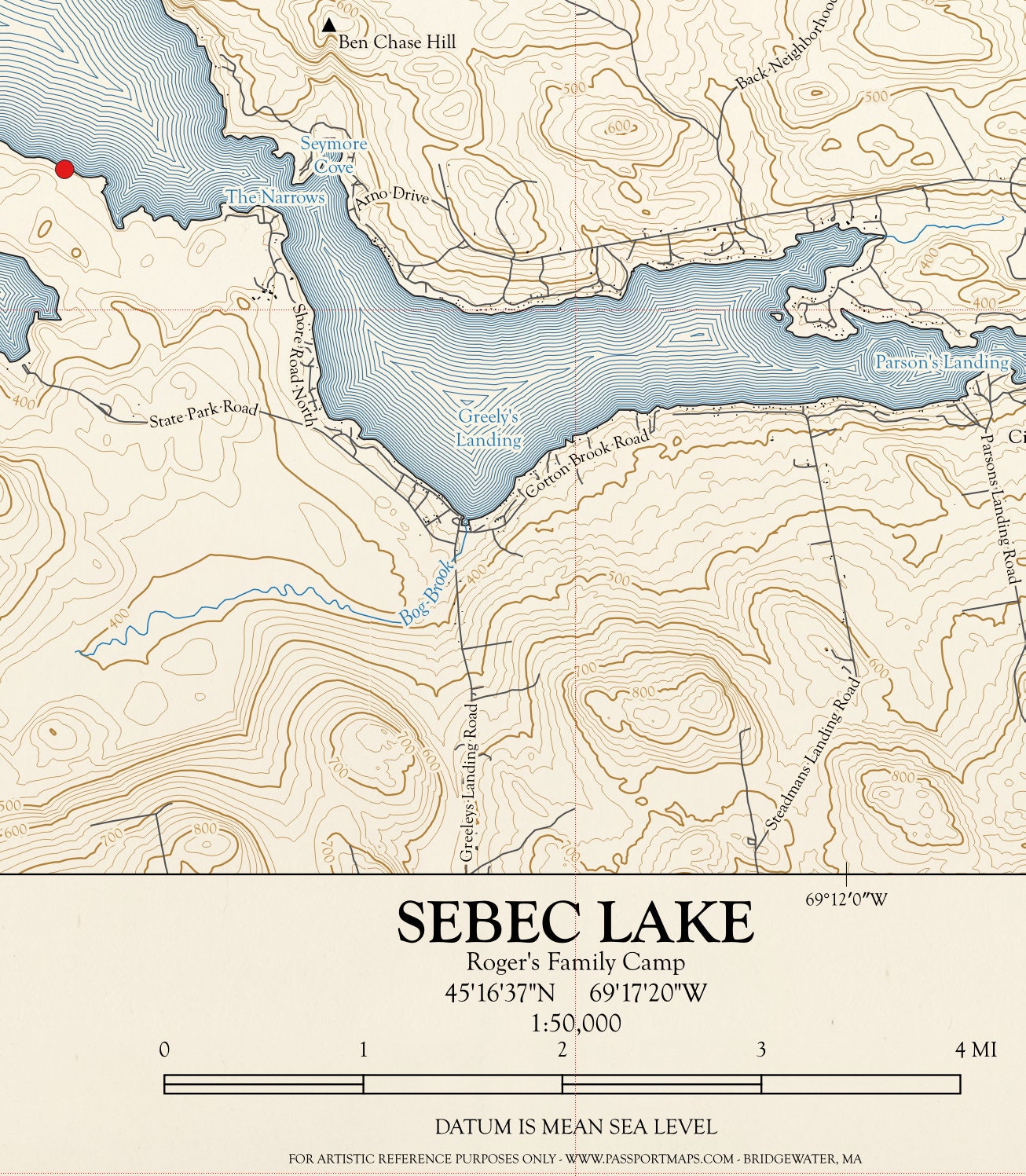 Classic Topo Style Map of Newport RI - Etsy