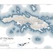 St Thomas Map, Saint Thomas Print, Art, Saint Thomas Wall Art, Wall Art, Travel Art, St Thomas ...