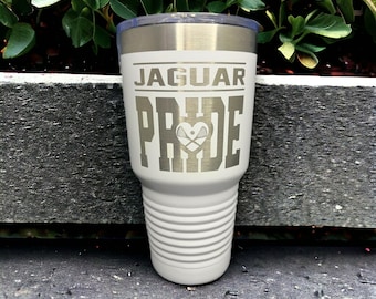 Lacrosse Tumbler/ Personalized Mascot Tumbler/ Pride Tumbler/ Engraved Sport Tumbler/ Spirit Tumbler/ Spirit Gift/ Sport Gift/ 30 oz