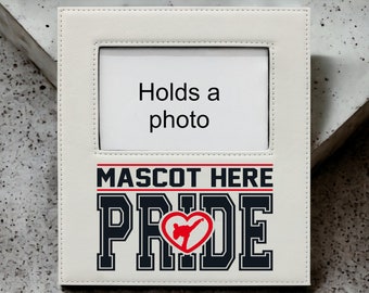 Karate Frame/ Pride Frame/ Sports Frame/ Spirit Frame/ School Mascot Frame/ Leatherette Frame/ Senior Gift/ Team Gift/ Coach Gift