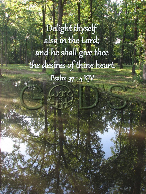 Psalm 374 KJV Scripture Picture Reflection Scripture Etsy