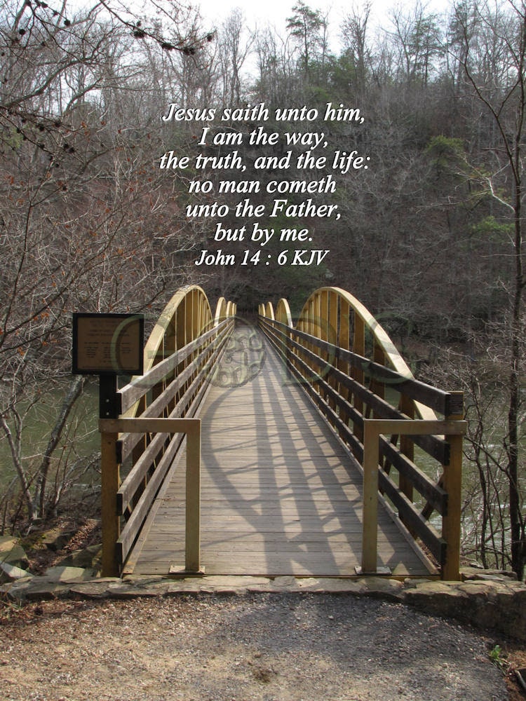 Scripture Picture John 14 6 Kjv Jesus The Way The Truth Etsy