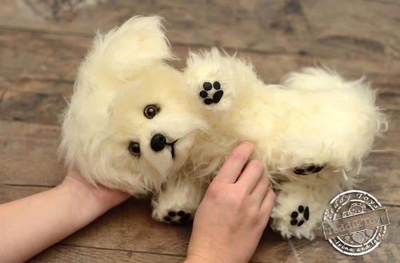 stuffed dog teddy