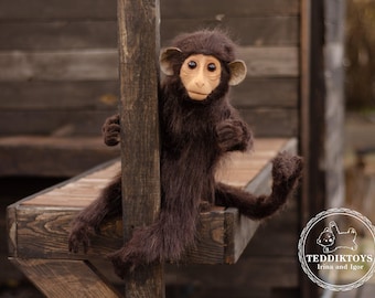Little Monkey Lost - 90s Toy - Hosung - Etsy