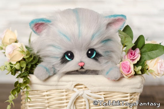 cheshire kitten plush