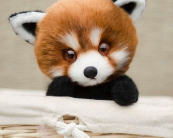 レッサーパンダ シンシン 手作りぬいぐるみ パンダのおもちゃ（受注