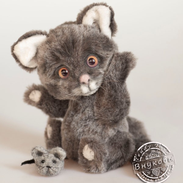 Cat, Cat teddy,cat in mouse,a lovely cat, Teddie's cat, mouse,kitten, kitty