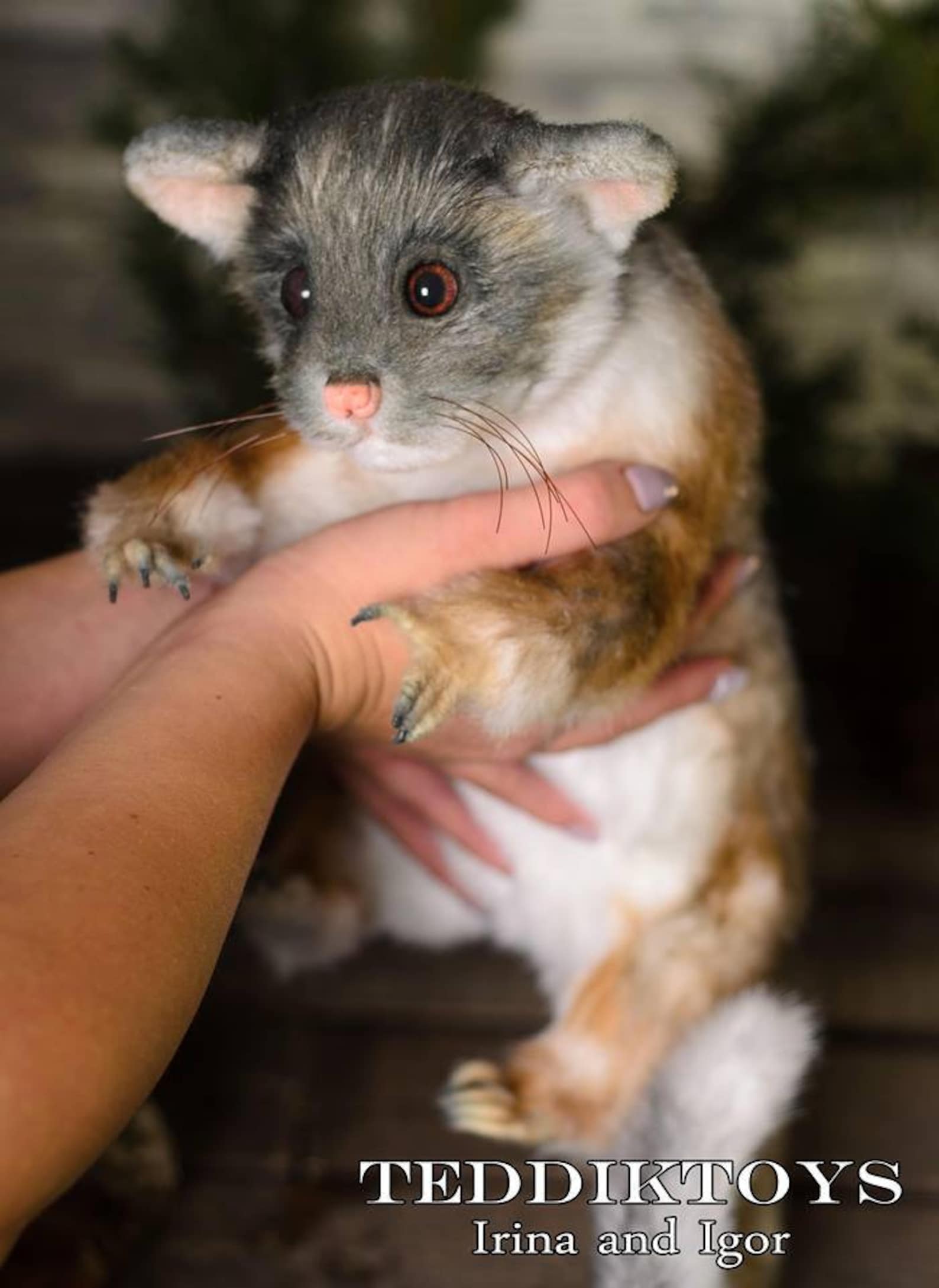 Possum made to order handmade toy possum Etsy