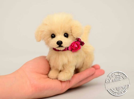 Bearington Lil' Goldie Small Plush Golden Retriever Stuffed Animal Puppy Dog 6.5 inch 